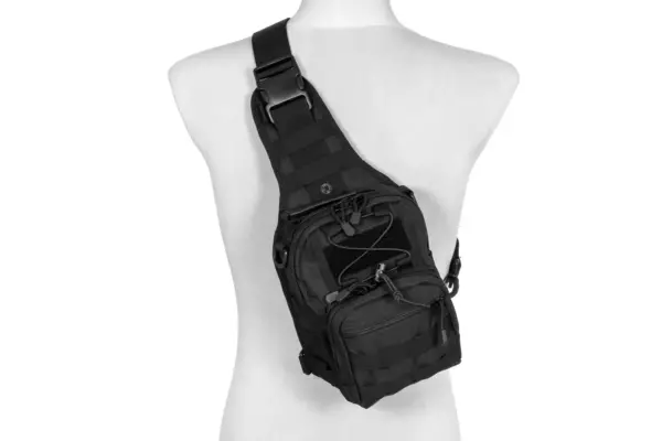 Τσάντα ώμου Tactical - Μαύρο